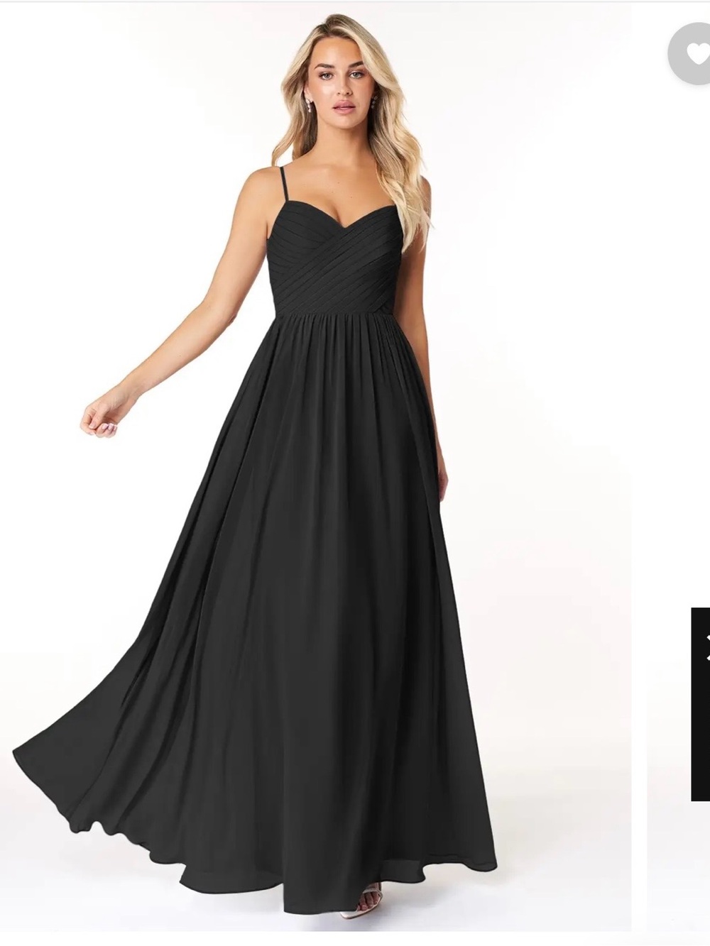 Azazie Black Bridesmaid Dress